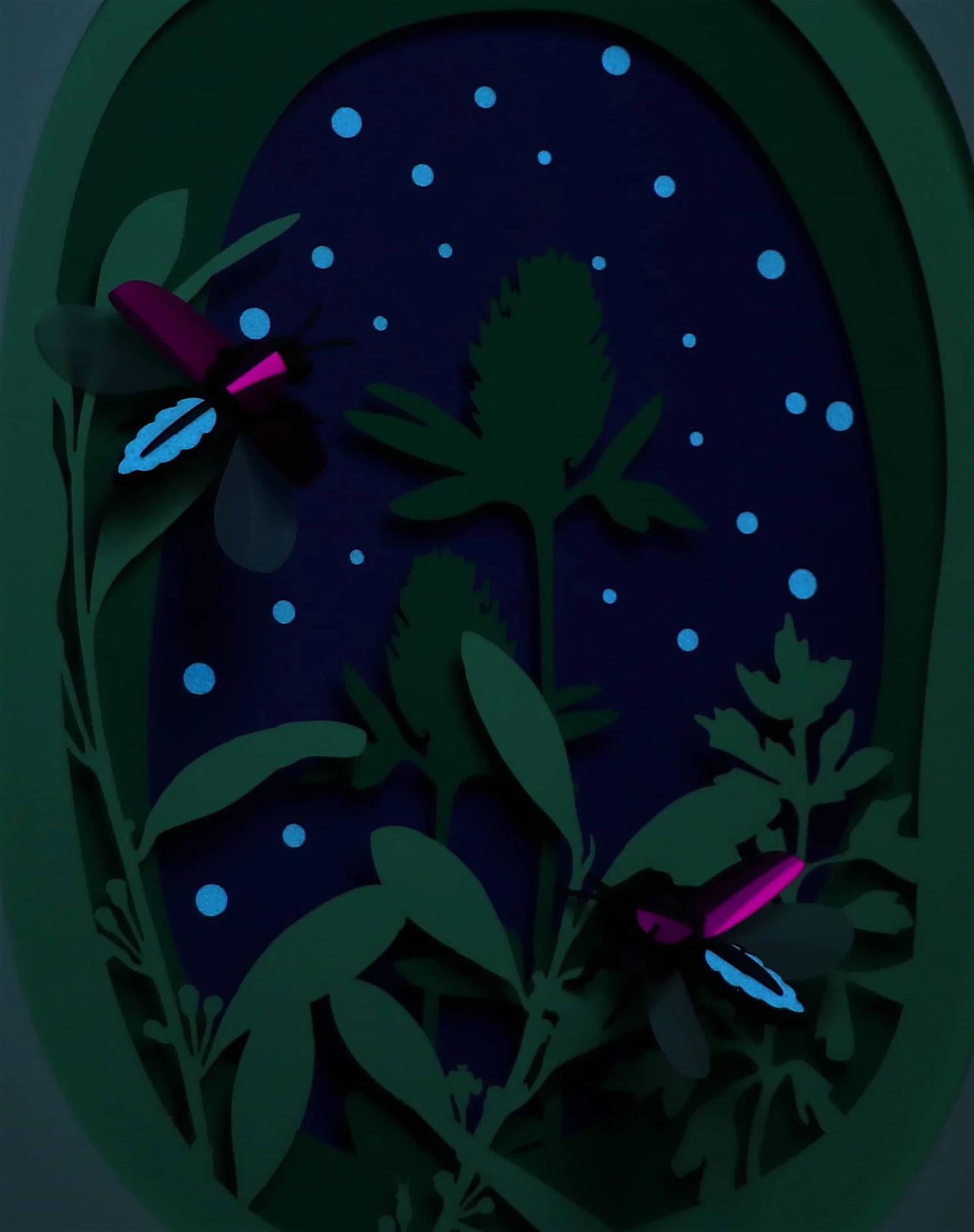 3D-Bastelset DIY - Bastel - Set - Glühwürmchen Blau DIY - Bastelsets 6 3D-Bastelset DIY - Bastel - Set - Glühwürmchen Blau DIY - Bastelsets