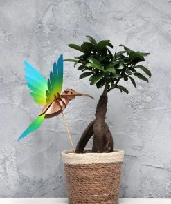 3D-Bastelset DIY - Bastel - Set - Kolibri - Grün Gelb