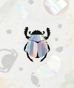 3D-Bastelset DIY - Bastelsets DIY - Bastel - Set - Skarabäus Käfer - Silber Metallic