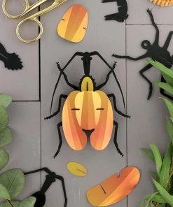 3D-Bastelset DIY - Bastelsets DIY - Bastelset Gespenstlaufkäfer In Gelb