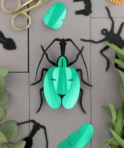 3D-Bastelset DIY - Bastelsets DIY - Bastelset Gespenstlaufkäfer In Grün