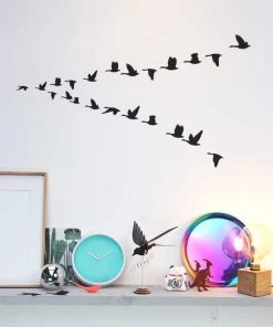 3D-Bastelset Fluggänse Wanddekoration DIY - Bastelsets