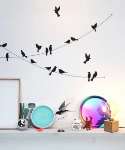 3D-Bastelset DIY - Bastelsets Stadtvögel Wanddekoration