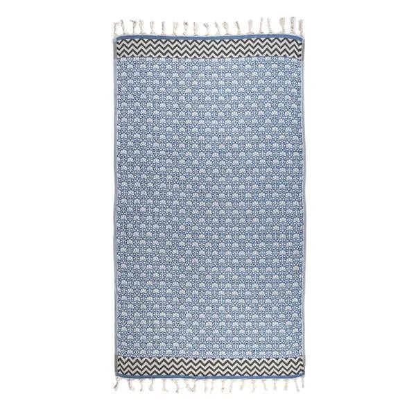 3rd Culture Webtuch Nelke Blau 90x180cm 3rd Culture Webtuch Nelke Blau 90x180cm