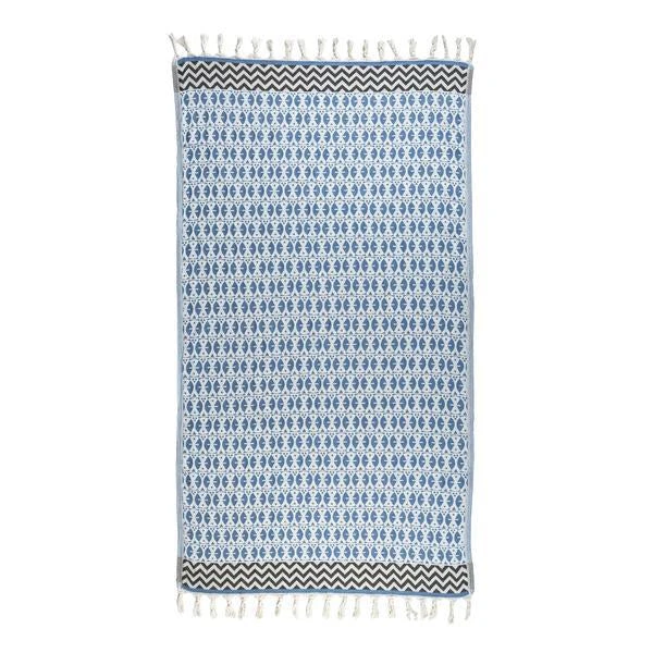 3rd Culture Webtuch Nelke Blau 90x180cm 3rd Culture Webtuch Nelke Blau 90x180cm