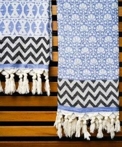 3rd Culture Webtuch Nelke Blau 90x180cm 7 3rd Culture Webtuch Nelke Blau 90x180cm