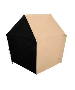 Anatole Paris Regenschirm Bicolor - Beige Schwarz Regenschirme