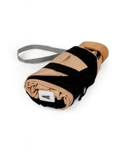 Anatole Paris Regenschirm Bicolor - Beige Schwarz Regenschirme