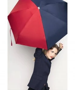 Anatole Paris Regenschirme Regenschirm Bicolor - Rot Und Blau