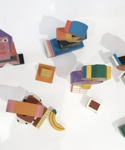 Areaware BLOCK PARTY - Lustige Holzfiguren 4 Areaware BLOCK PARTY - Lustige Holzfiguren