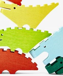 Areaware Spiele CROC PILE - Krokodil Stapelspiel