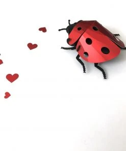 3D-Bastelset DIY - Bastel - Set - Marienkäfer