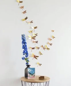 3D-Bastelset DIY - Bastel - Set - Papierlibellen Gelb DIY - Bastelsets