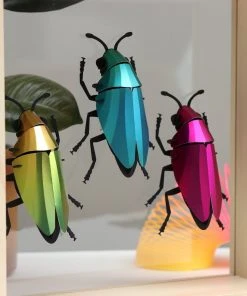 3D-Bastelset DIY - Bastelsets DIY - Bastel - Set - Schmuckkäfer Pink