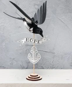 3D-Bastelset DIY - Bastelsets DIY - Bastel - Set - Schwalbe