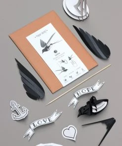 3D-Bastelset DIY - Bastelsets DIY - Bastel - Set - Schwalbe 7 3D-Bastelset DIY - Bastelsets DIY - Bastel - Set - Schwalbe