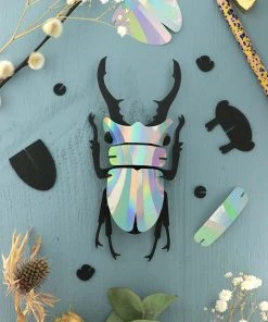 3D-Bastelset DIY - Bastelset - Hirschkäfer Metallic DIY - Bastelsets
