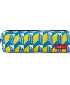 Bakker Federmäppchen Gelb Blau Bürobedarf