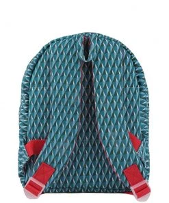 Bakker Kindergarten- Rucksack Mit Grafischem Muster In Türkis Blau Kindertaschen Und - Rucksäcke