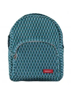 Bakker Kindergarten- Rucksack Mit Grafischem Muster In Türkis Blau Kindertaschen Und - Rucksäcke