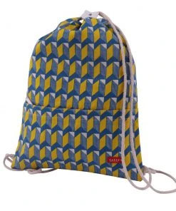 Bakker Kindertaschen Und - Rucksäcke Turnbeutel Gelb Blau