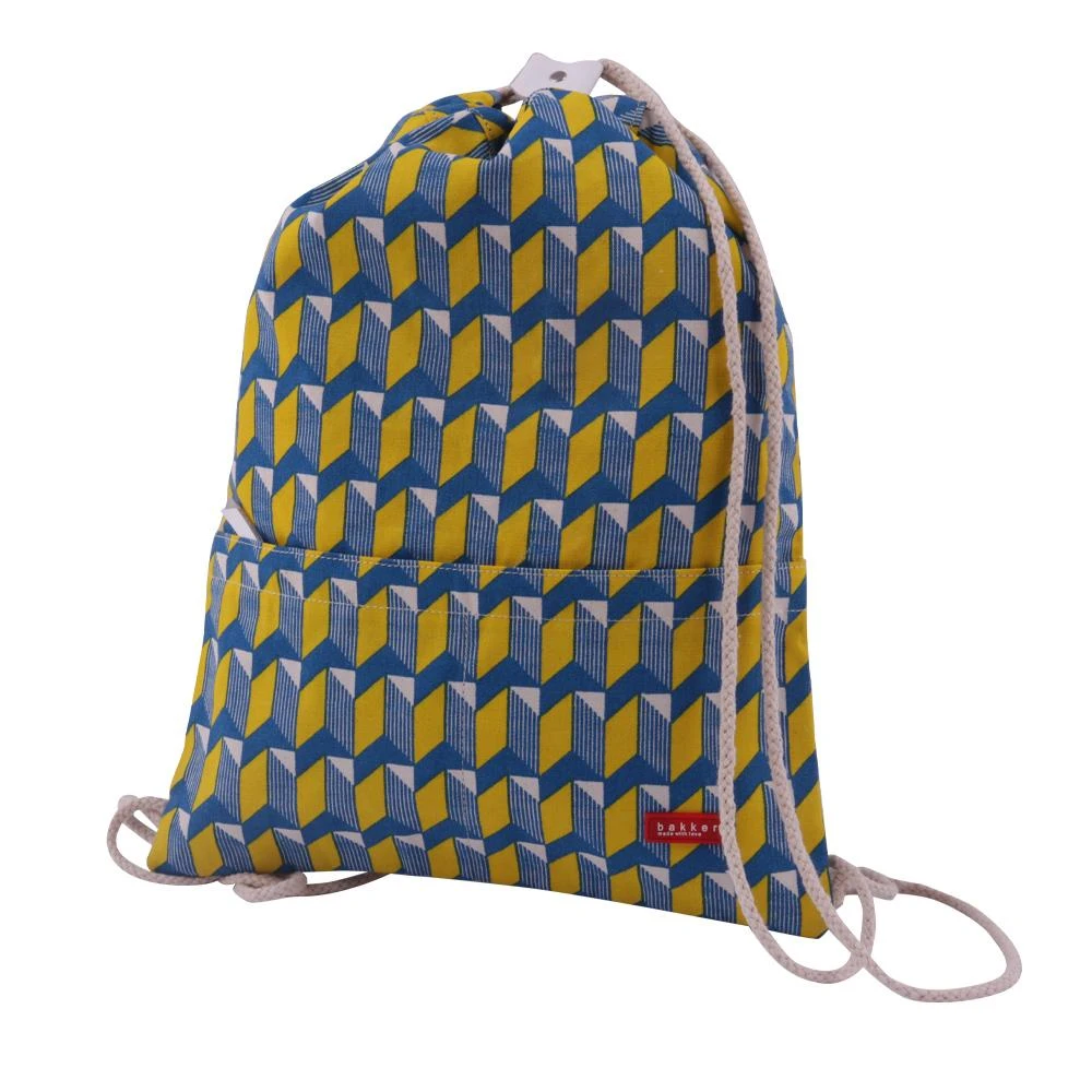 Bakker Kindertaschen Und - Rucksäcke Turnbeutel Gelb Blau 3 Bakker Kindertaschen Und - Rucksäcke Turnbeutel Gelb Blau