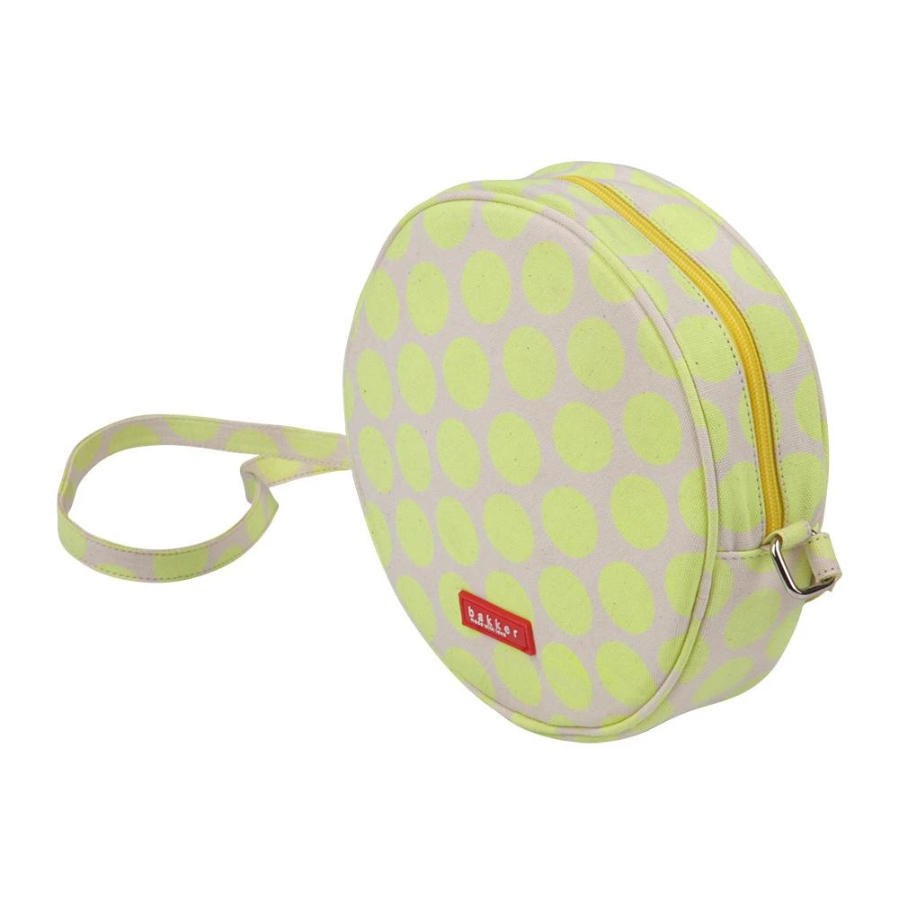 Bakker Taschen Circle Bag Dots Neon. Gelb Bakker Taschen Circle Bag Dots Neon. Gelb