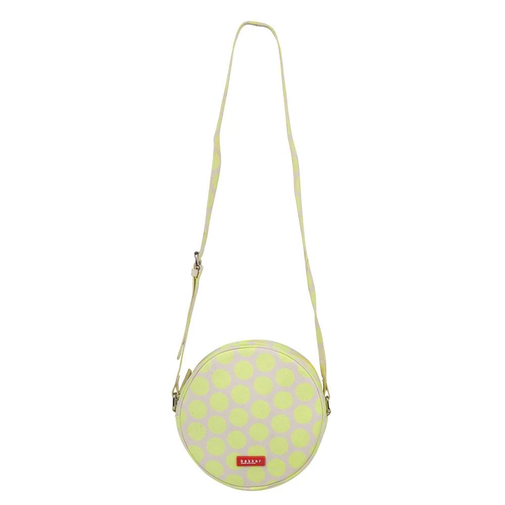 Bakker Taschen Circle Bag Dots Neon. Gelb Bakker Taschen Circle Bag Dots Neon. Gelb