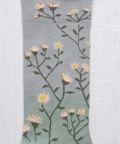 Bonne Maison Motivsocken Rain Camomile
