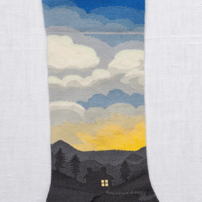 Bonne Maison SALE Motivsocken Sonnenaufgang Bonne Maison SALE Motivsocken Sonnenaufgang