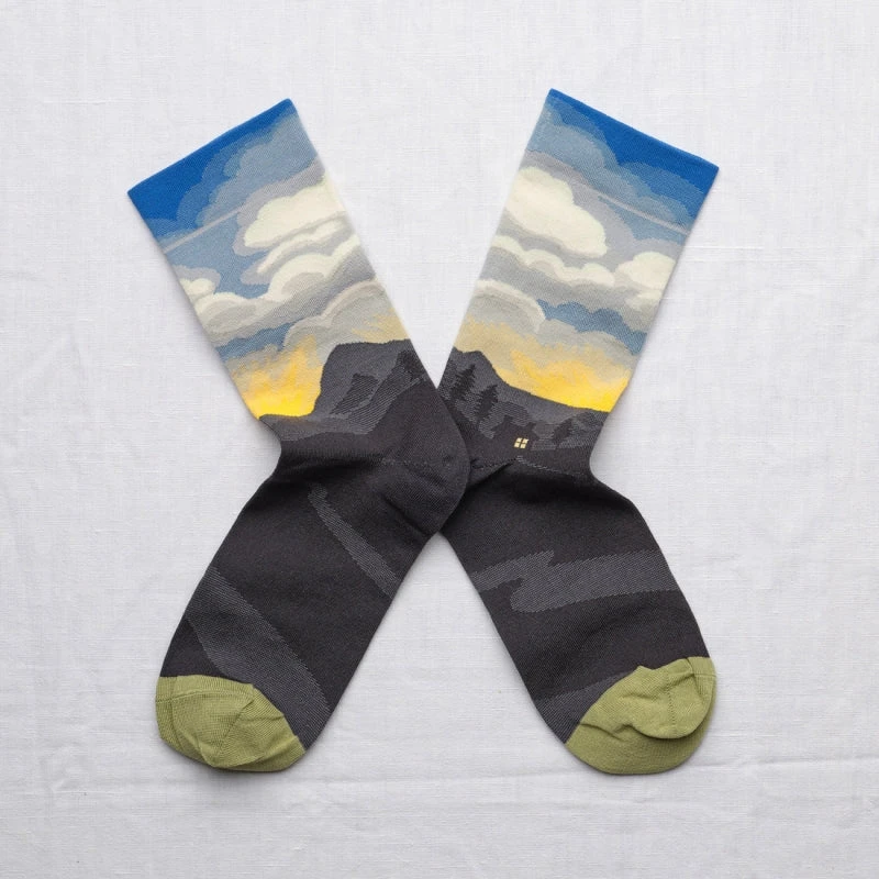 Bonne Maison SALE Motivsocken Sonnenaufgang Bonne Maison SALE Motivsocken Sonnenaufgang