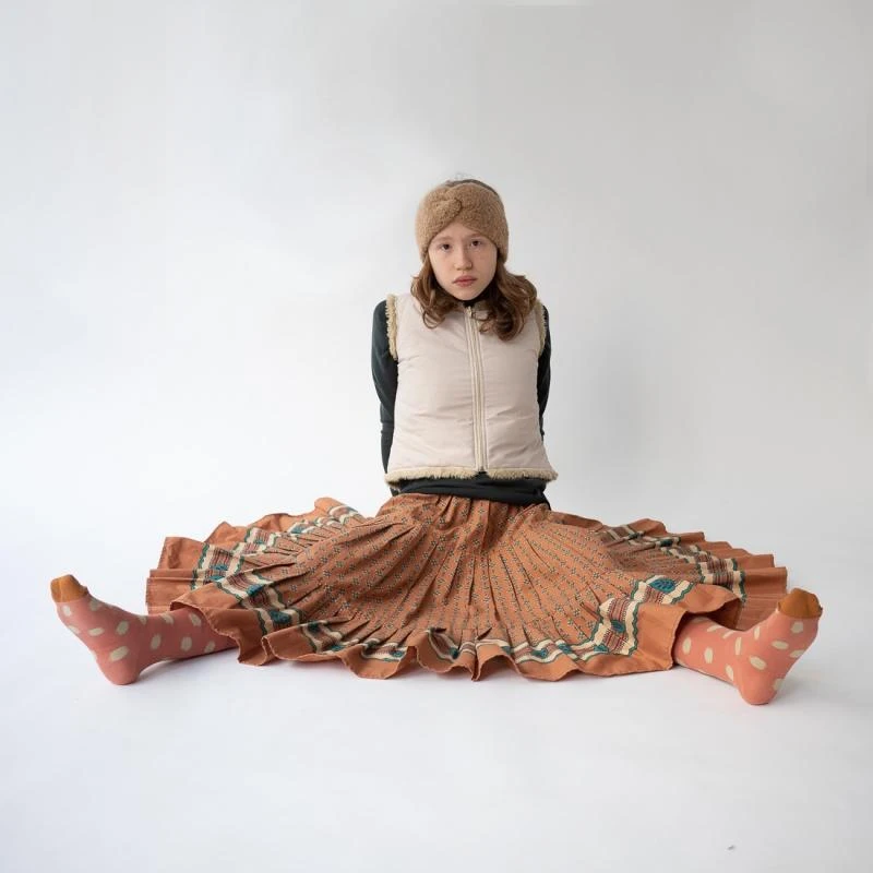 Bonne Maison Polkadot Socken Helle Blutorange Bonne Maison Polkadot Socken Helle Blutorange