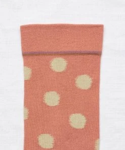 Bonne Maison Polkadot Socken Helle Blutorange 5 Bonne Maison Polkadot Socken Helle Blutorange