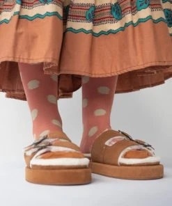 Bonne Maison Polkadot Socken Helle Blutorange 4 Bonne Maison Polkadot Socken Helle Blutorange