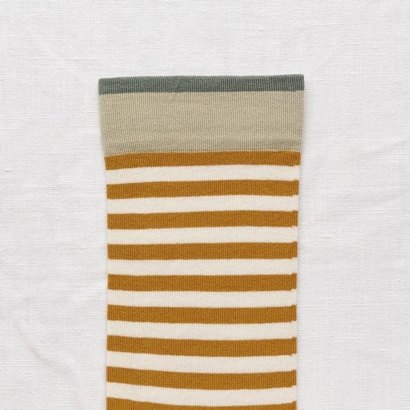 Bonne Maison Socken Honey Stripe 4 Bonne Maison Socken Honey Stripe