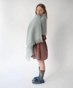 Bonne Maison SALE Socken Multico Checks Weinrot Grün