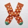 Bonne Maison Socken Orange Polka Dot