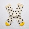 Bonne Maison Socken Polkadot Nachtblau Naturweiß