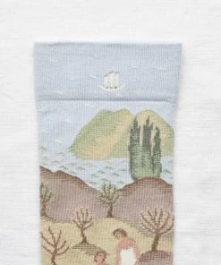 Bonne Maison Socken Sky Bathing 9 Bonne Maison Socken Sky Bathing