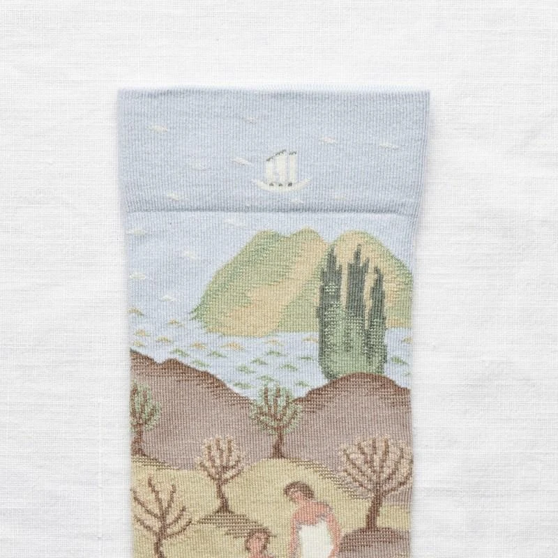 Bonne Maison Socken Sky Bathing 6 Bonne Maison Socken Sky Bathing