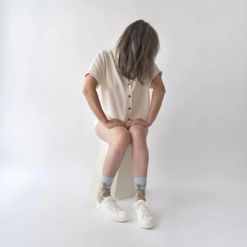 Bonne Maison Socken Sky Bathing 4 Bonne Maison Socken Sky Bathing