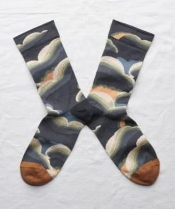 Bonne Maison Socken Steel Clouds