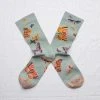 Bonne Maison Socken Wave Butterfly - Schmetterling