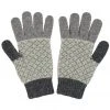 Catherine Tough Fingerhandschuhe Aus Lammwolle Raute Grau Unisex 2 Catherine Tough Fingerhandschuhe Aus Lammwolle Raute Grau Unisex