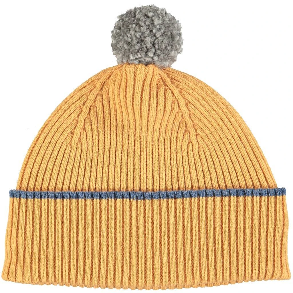 Catherine Tough Bommelmütze Aus Lammwolle Gelb Winteraccessoires Für Erwachsene Catherine Tough Bommelmütze Aus Lammwolle Gelb Winteraccessoires Für Erwachsene