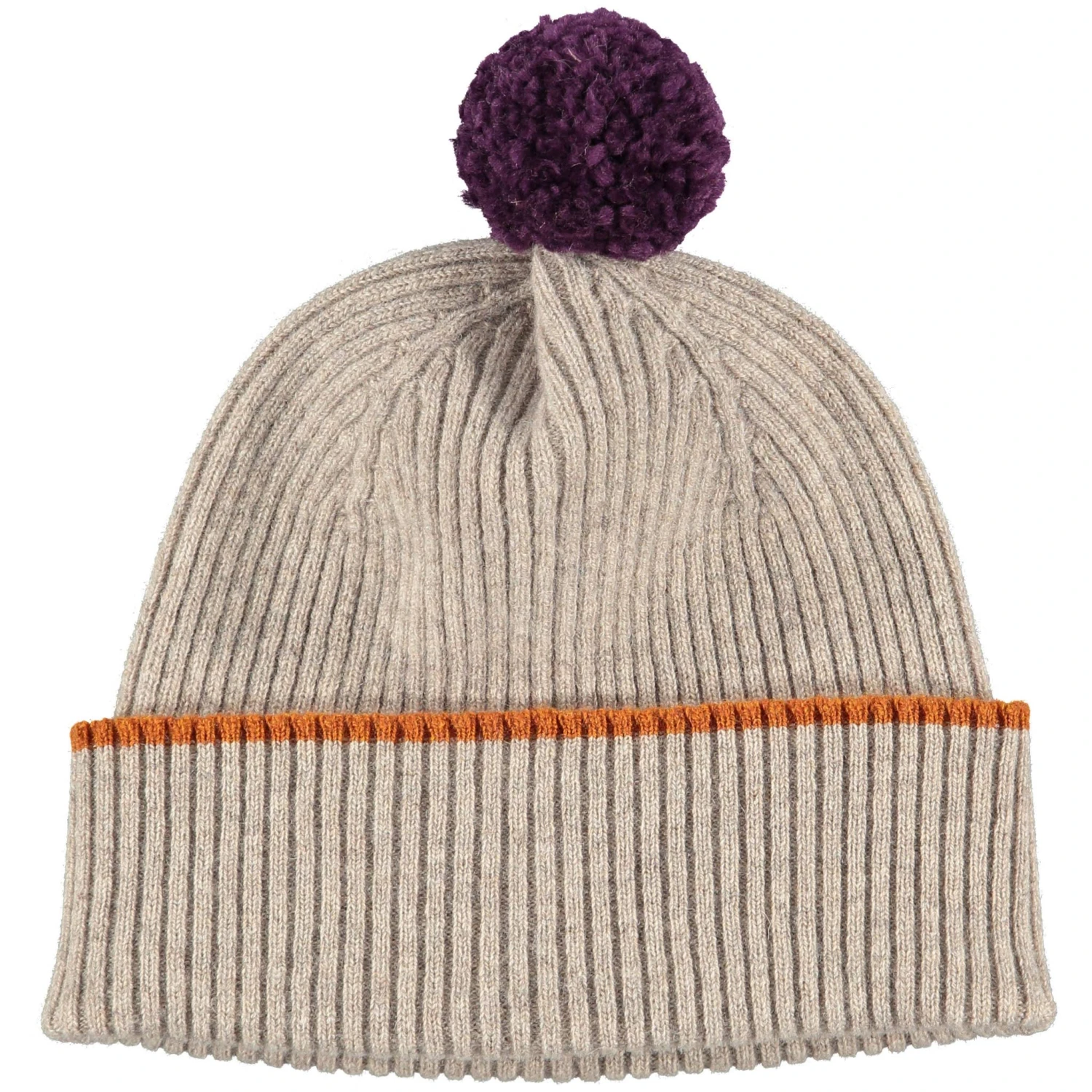 Catherine Tough Winteraccessoires Für Erwachsene Bommelmütze Aus Lammwolle In Beige Catherine Tough Winteraccessoires Für Erwachsene Bommelmütze Aus Lammwolle In Beige