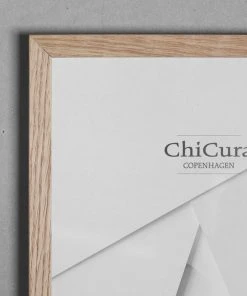 ChiCura Bilderrahmen DIN A3 Cm Eiche Natur Wanddekoration