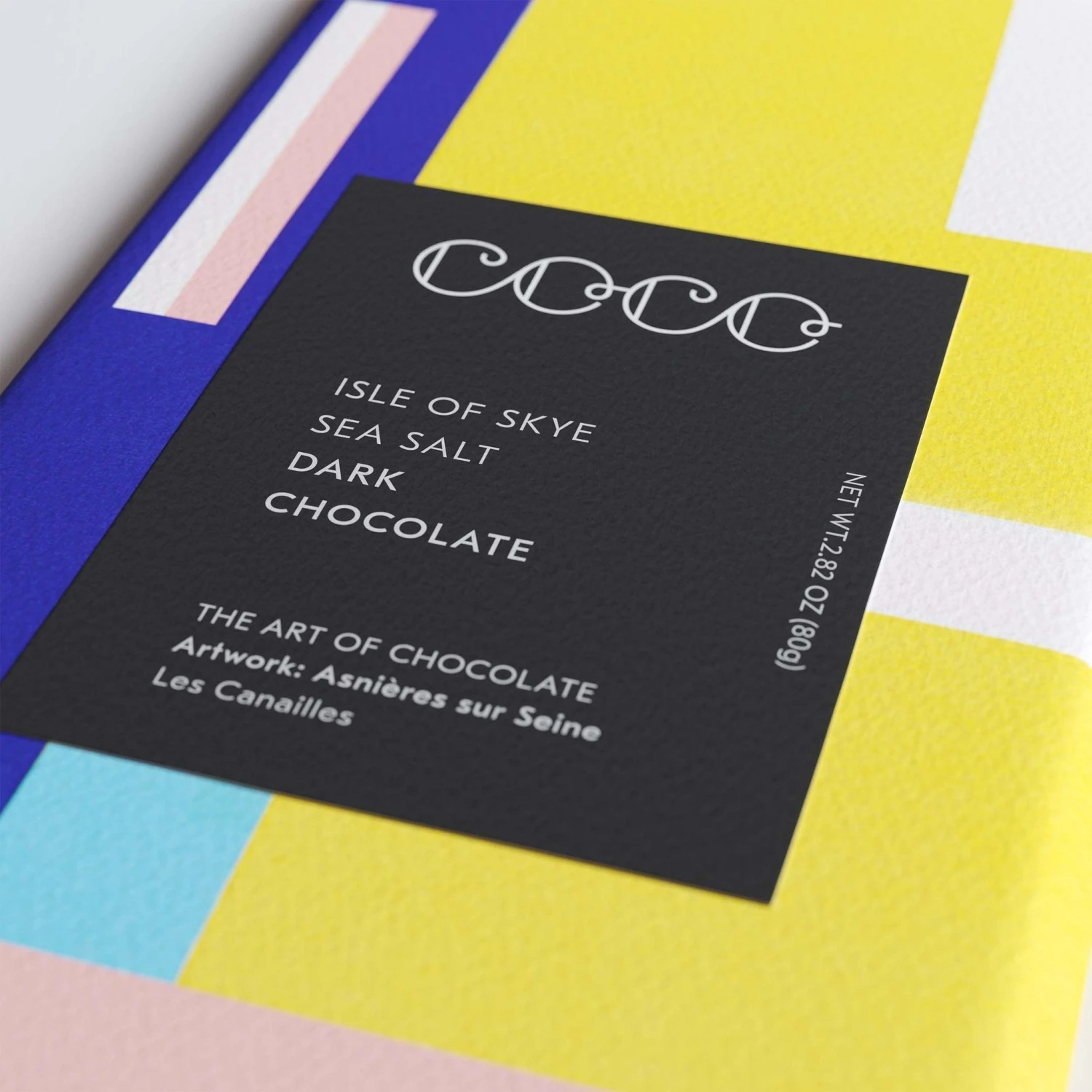 COCO Chocolatier Isle Of Skye Sea Salt Dark Chocolate Bar COCO Chocolatier Isle Of Skye Sea Salt Dark Chocolate Bar