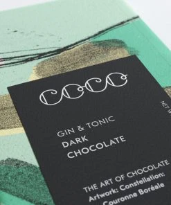 COCO Chocolatier COCO | Dunkle Schokolade - Gin & Tonic
