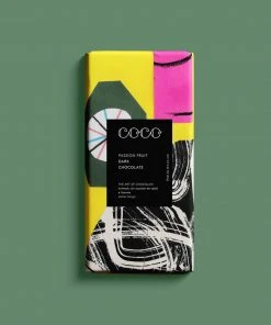 COCO Chocolatier COCO | Dunkle Schokolade Passionsfrucht | Dark Chocolate Passion Fruit